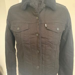 Levis lined Jean jacket